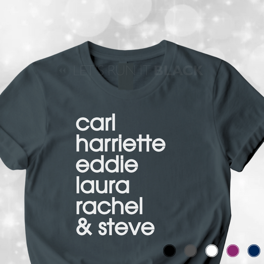 Family Matters Character List T-shirt